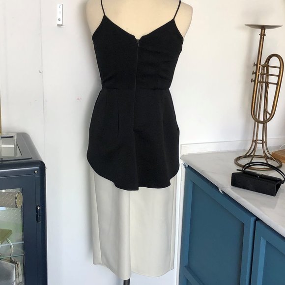 Raul Blanco Vintage 80s Spaghetti Strap Peplum 4 - Picture 6 of 6